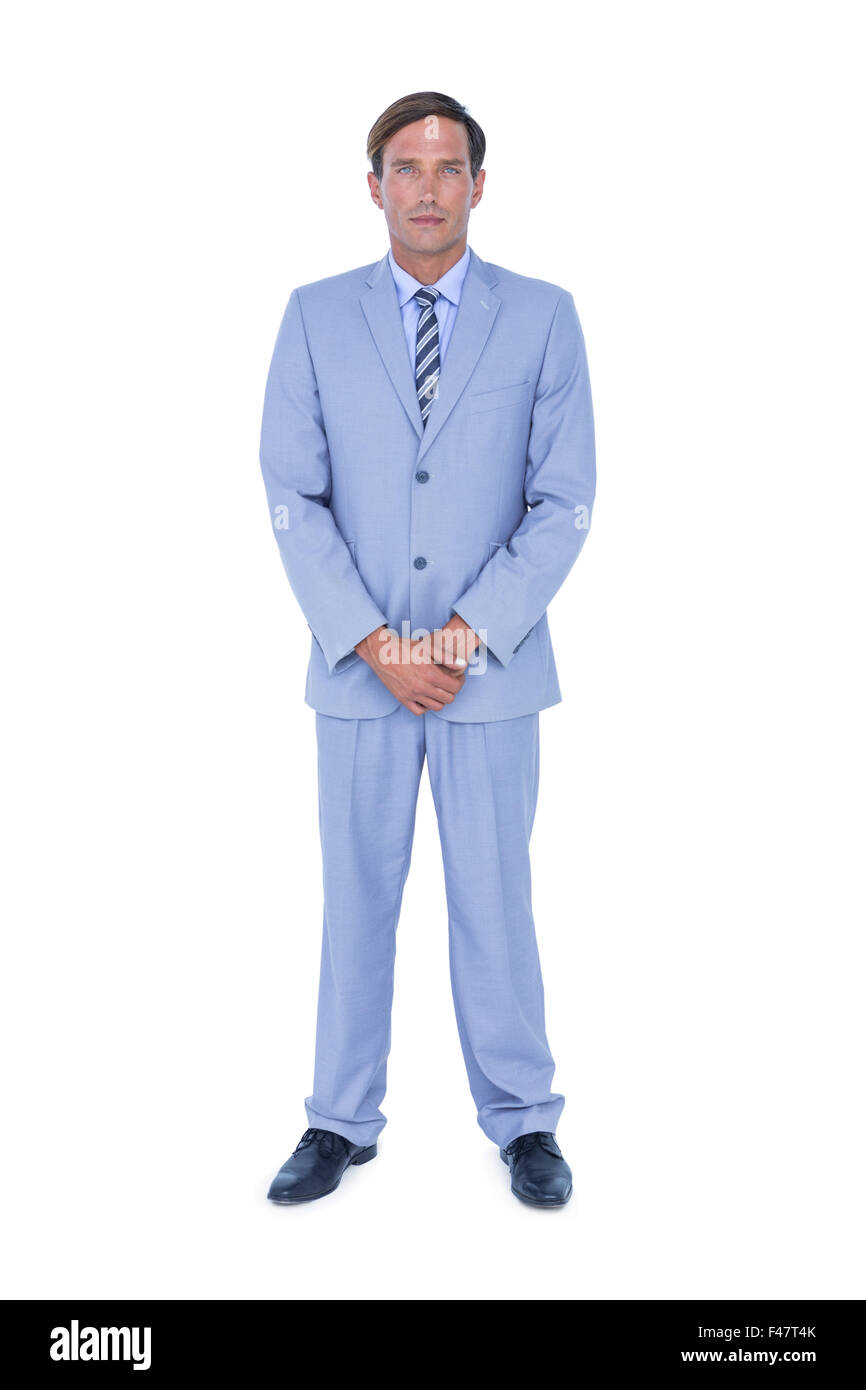 Mature handsome businessman using Cut Out Stock Images & Pictures - Alamy