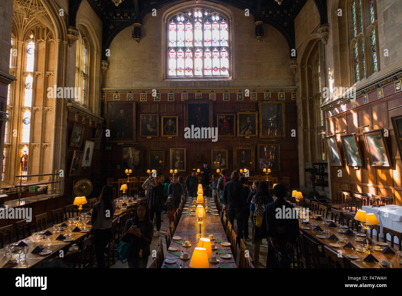 Oxford Christ Church College Great Hall Stock Photos ...