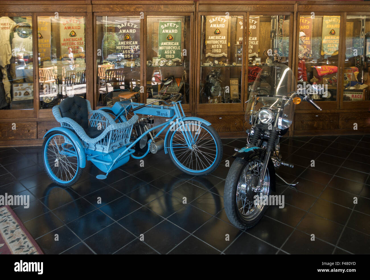 Wheels through time museum in Maggie Valley NC Stock Photo Alamy