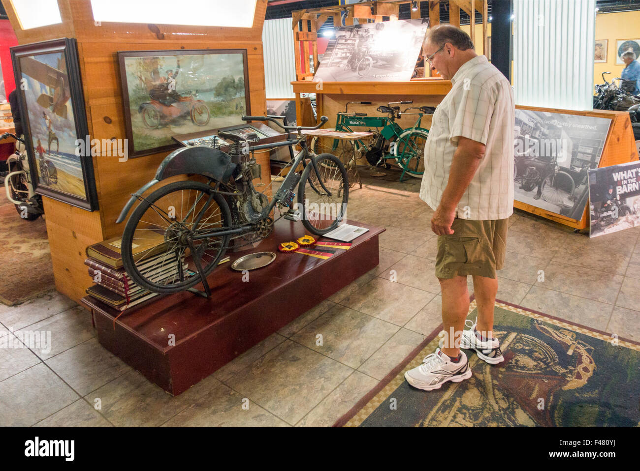 Wheels through time museum in Maggie Valley NC Stock Photo Alamy