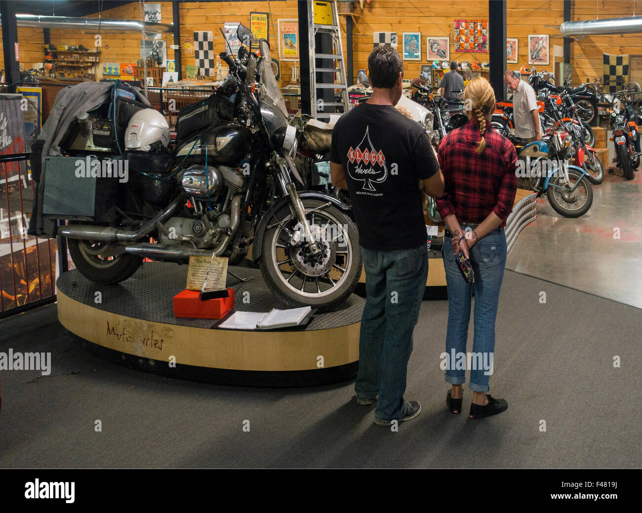 Wheels through time museum in Maggie Valley NC Stock Photo Alamy