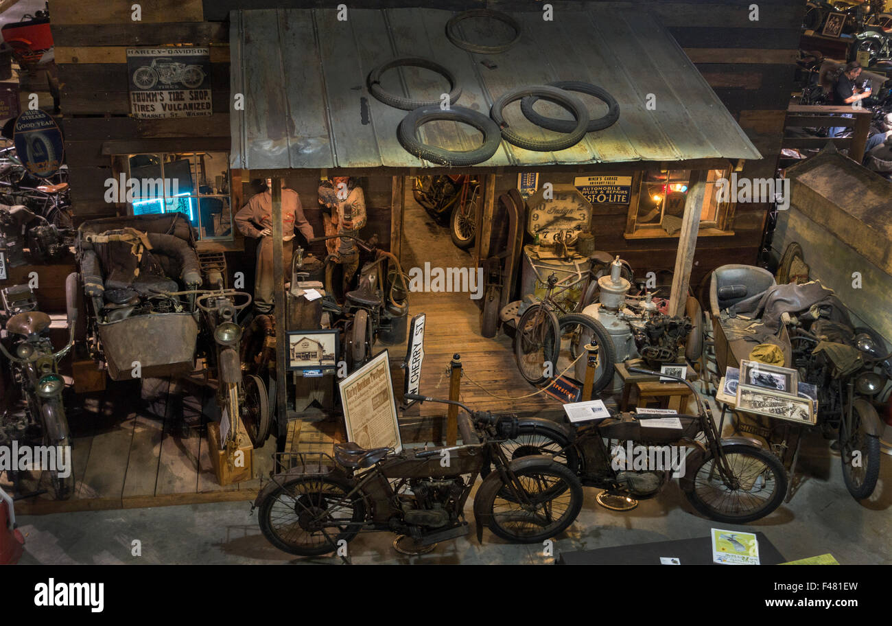 Wheels through time museum in Maggie Valley NC Stock Photo Alamy