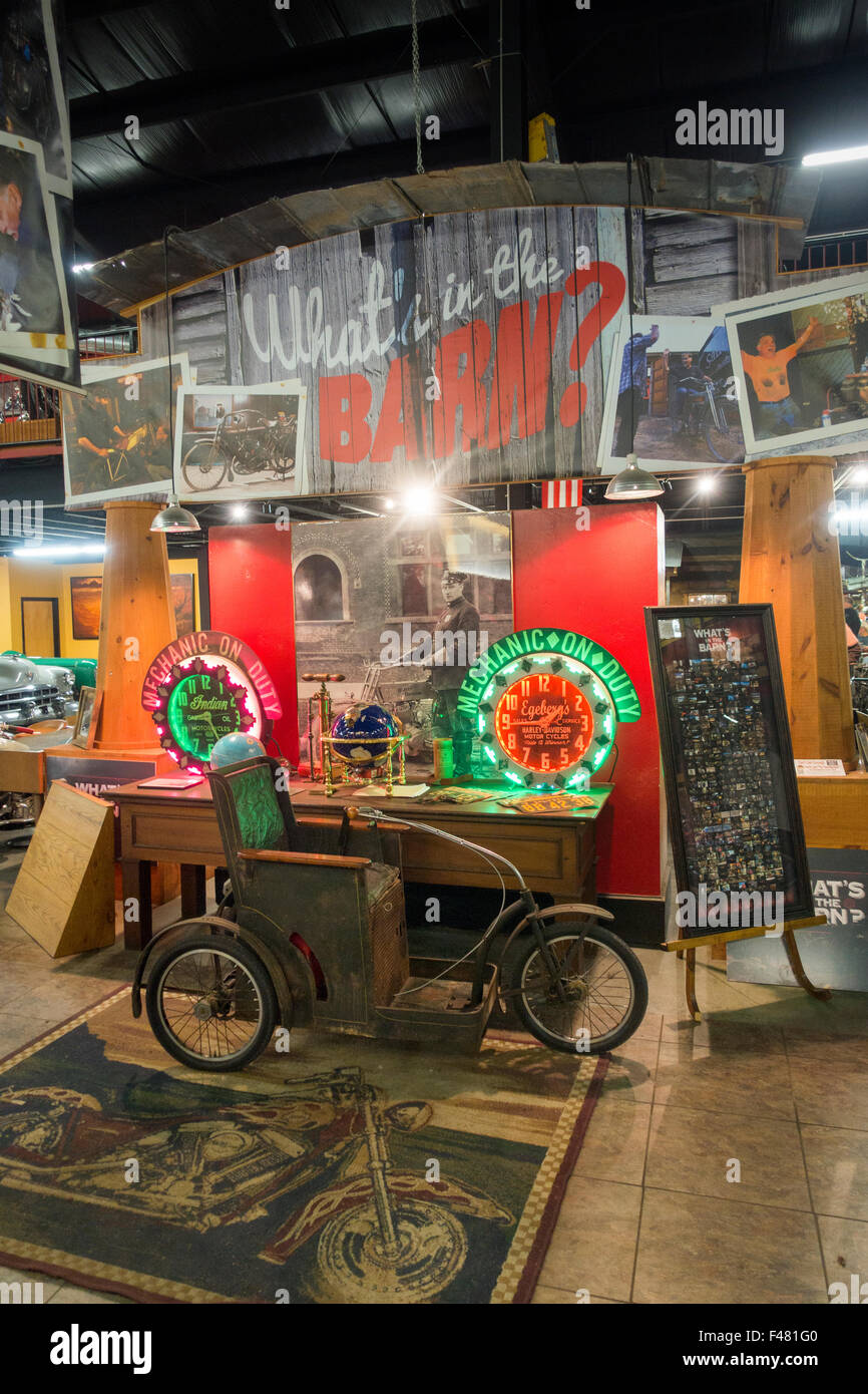 Wheels through time museum in Maggie Valley NC Stock Photo Alamy