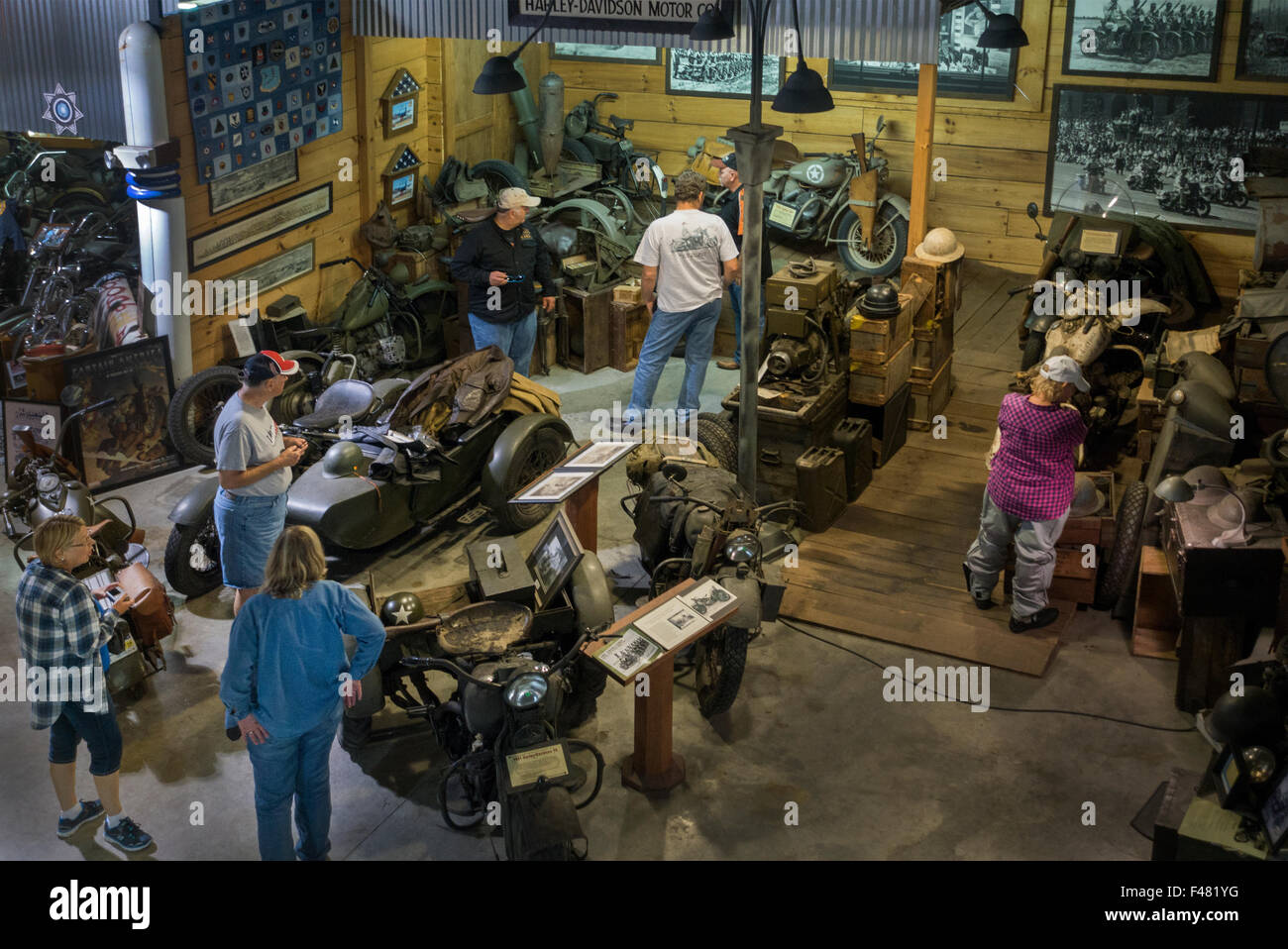 Wheels through time museum in Maggie Valley NC Stock Photo Alamy