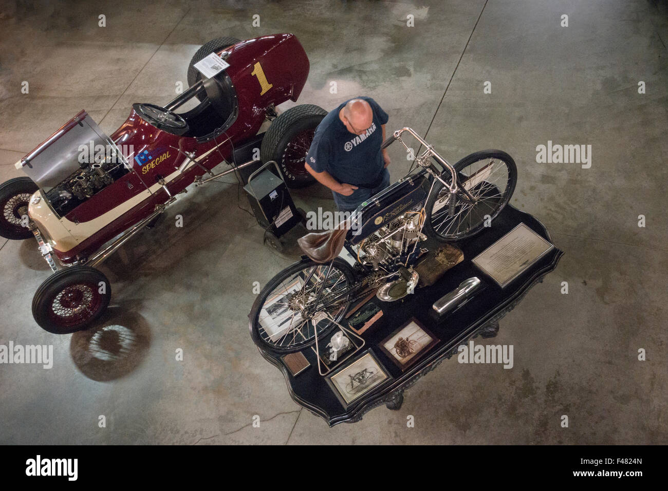 Wheels through time museum in Maggie Valley NC Stock Photo Alamy