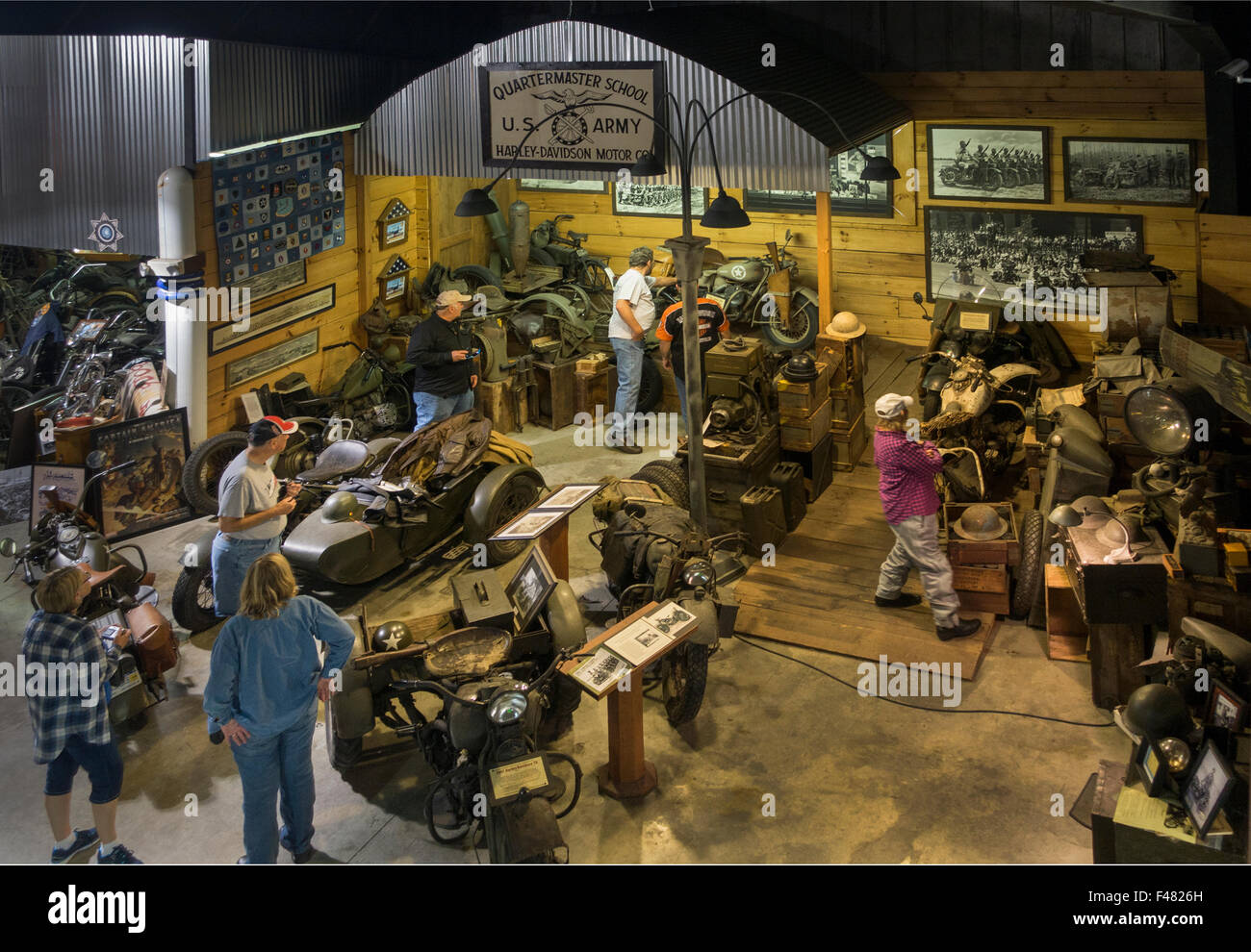 Wheels through time museum in Maggie Valley NC Stock Photo Alamy