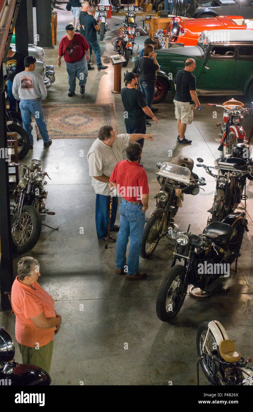 Wheels through time museum in Maggie Valley NC Stock Photo Alamy