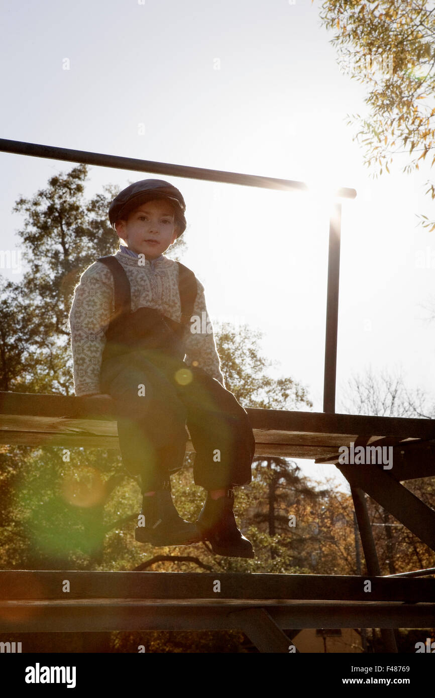 Boy with a cap hi-res stock photography and images - Alamy