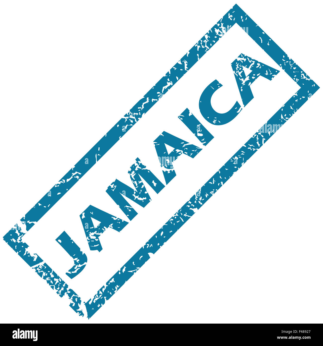 Jamaica rubber stamp Stock Photo - Alamy