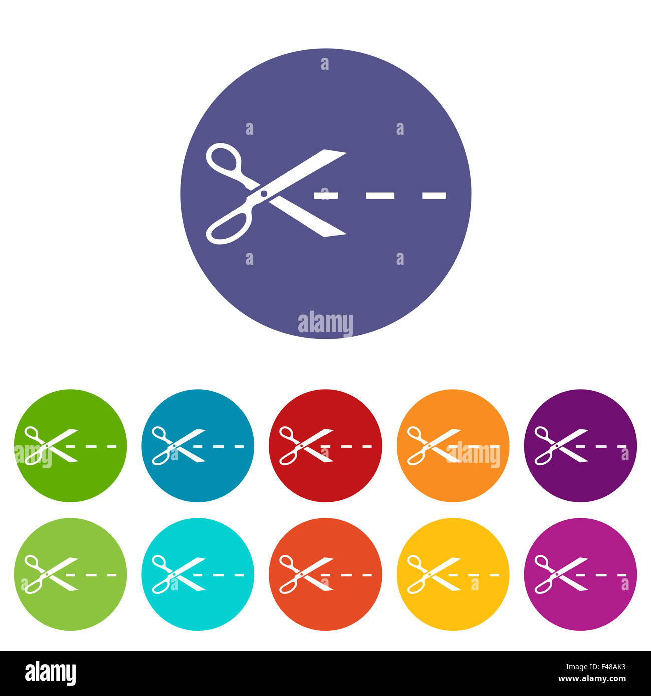 Cut icon Cut Out Stock Images & Pictures - Alamy