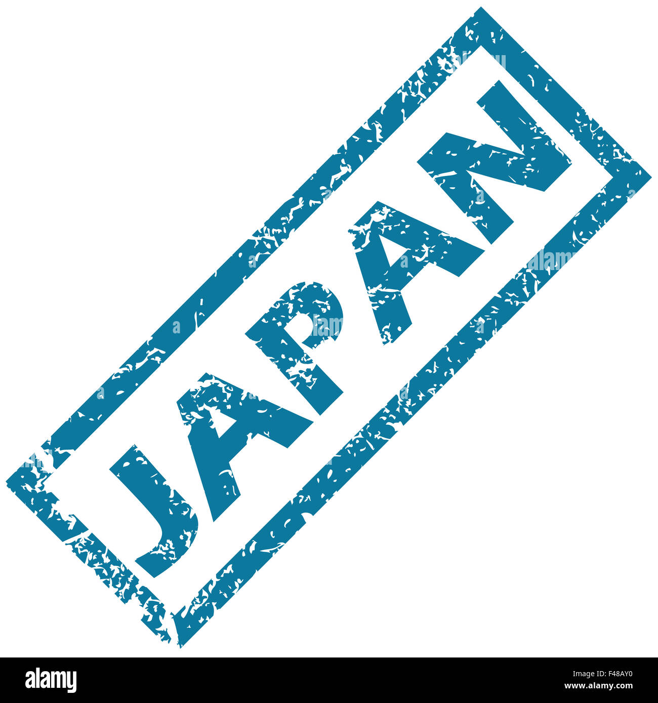 Japan rubber stamp Stock Photo