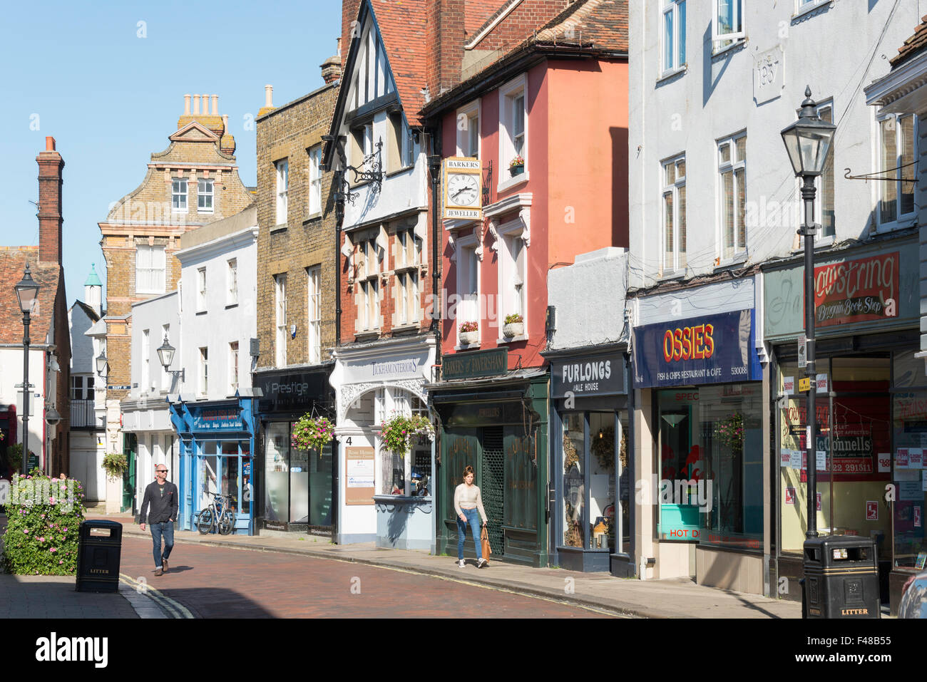 Period buildings, Preston Street, Faversham, Kent, England, United