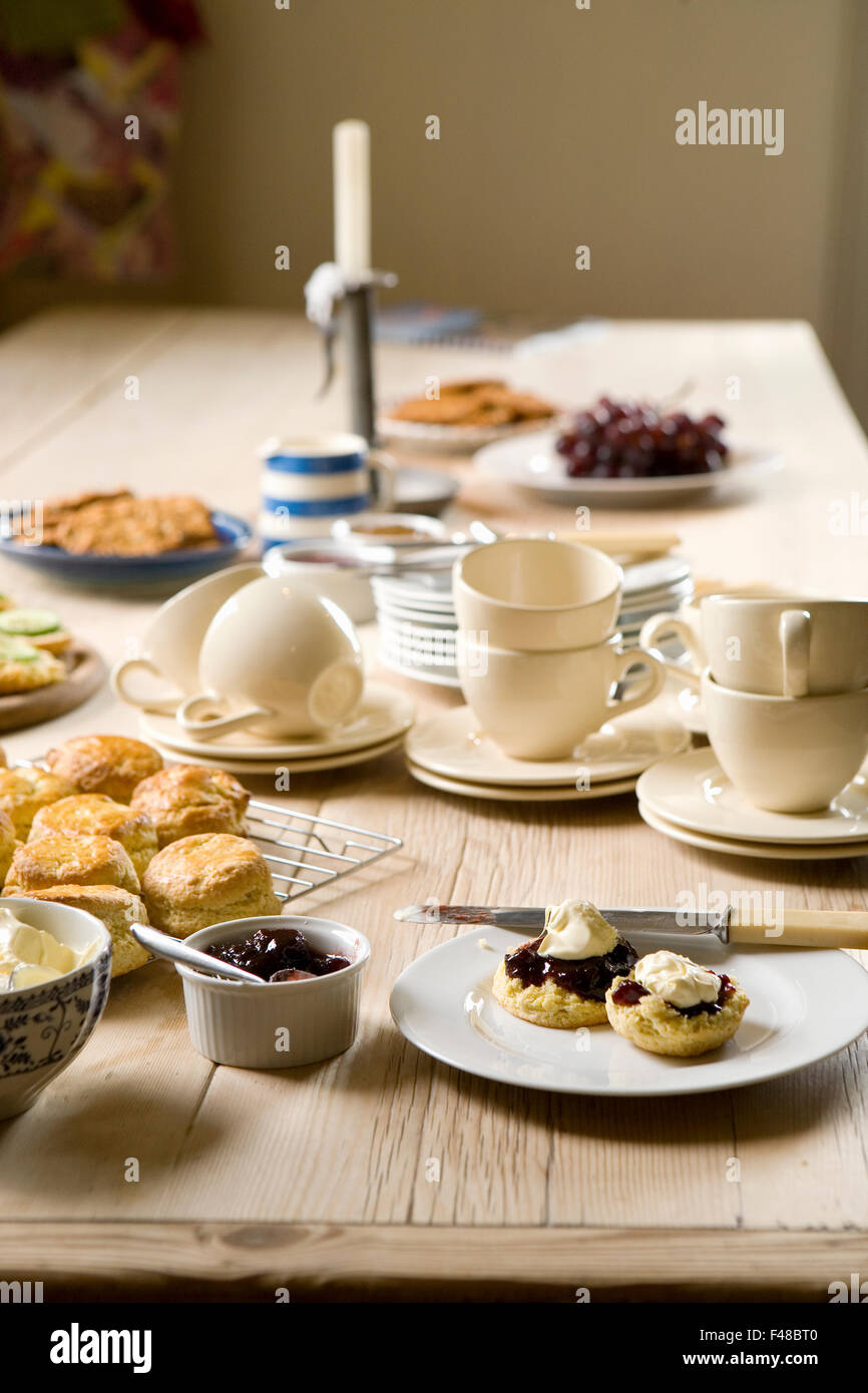 Afternoon tea, England. Stock Photo