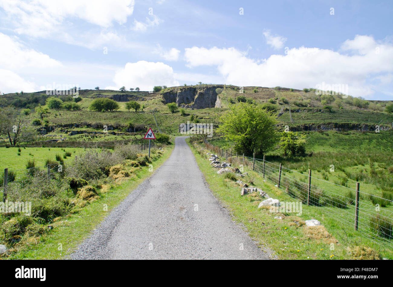 Road in Ireland Stock Photo Alamy