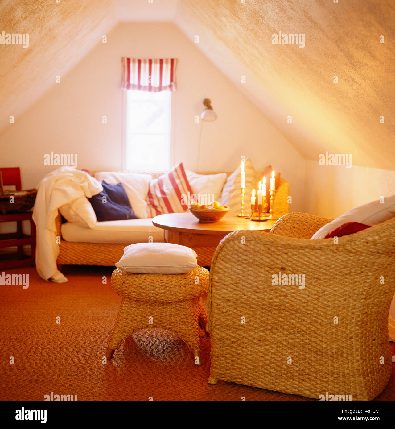 A garret, Sweden Stock Photo Alamy