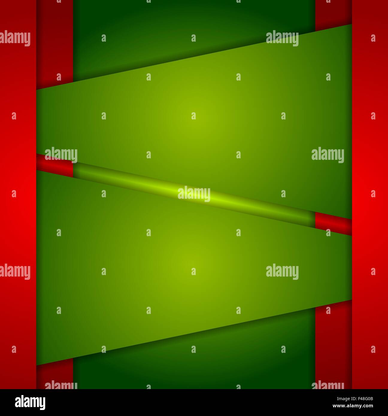 Abstract geometric green red background hi-res stock photography and ...