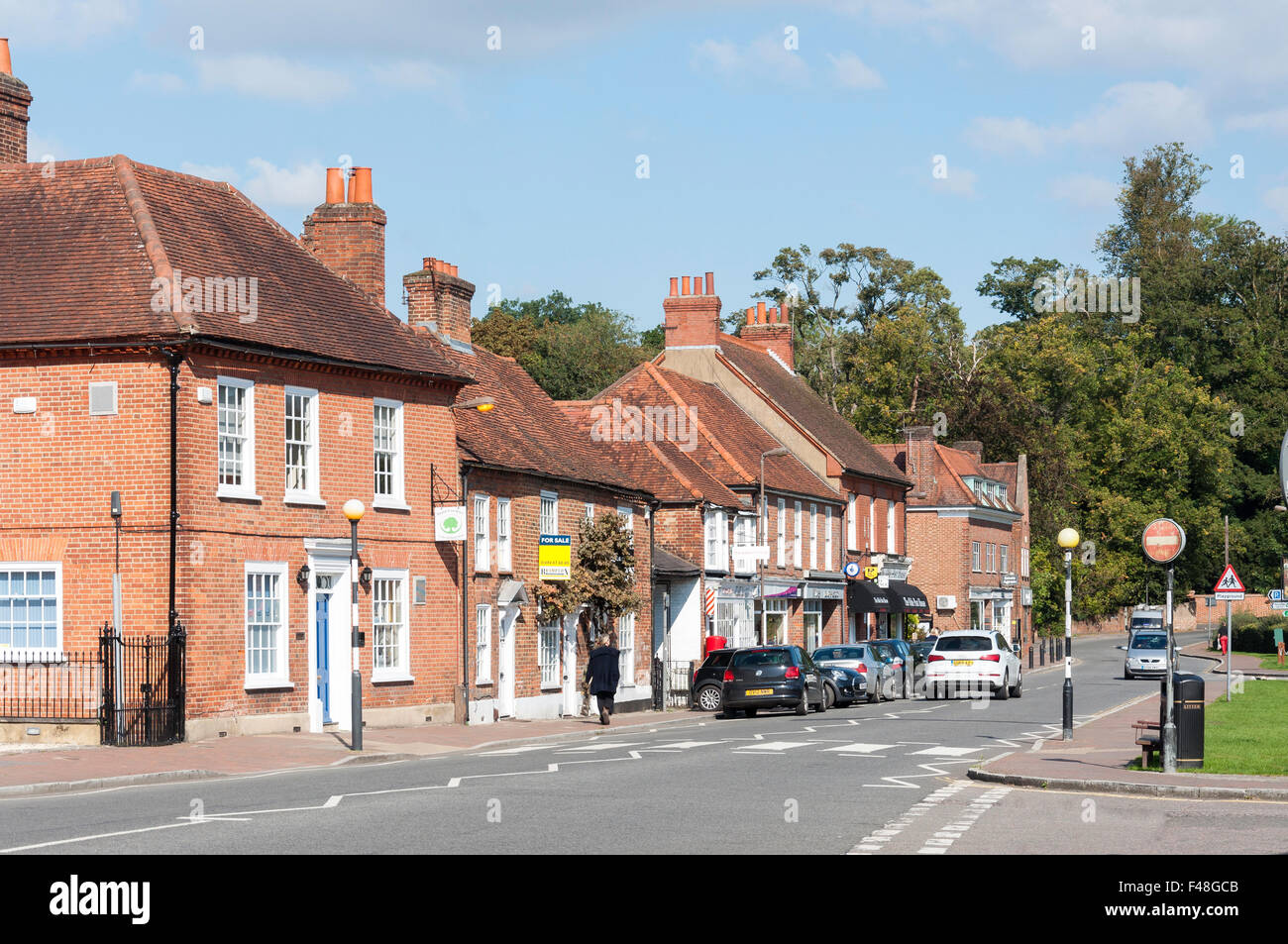 High Street, Chalfont St Giles, Buckinghamshire, England, United Stock