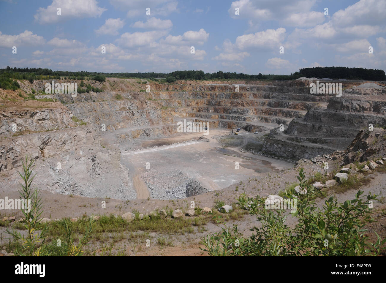 Granitequarry Stock Photo Alamy
