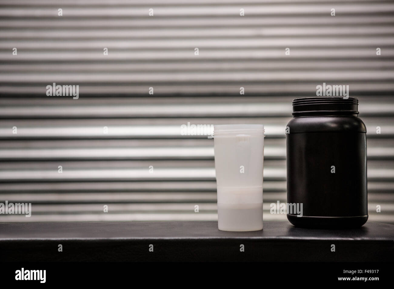 Empty protein powder container hi-res stock photography and images - Alamy