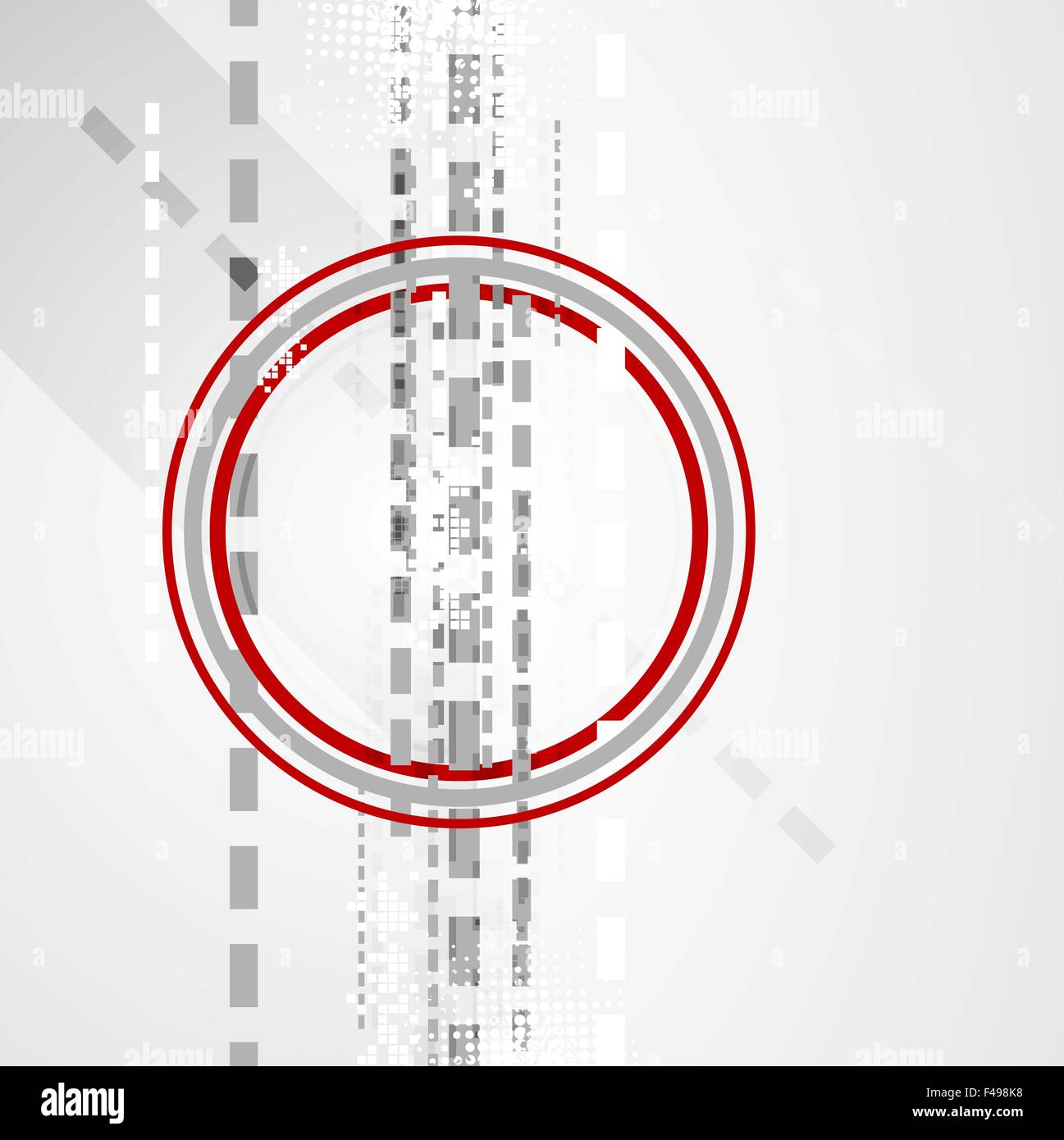 Minimal tech flat geometric design Stock Photo - Alamy