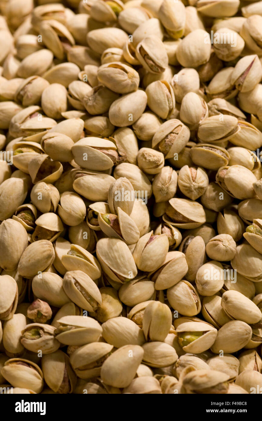 Pistachio Nuts In Shells Stock Photo Alamy