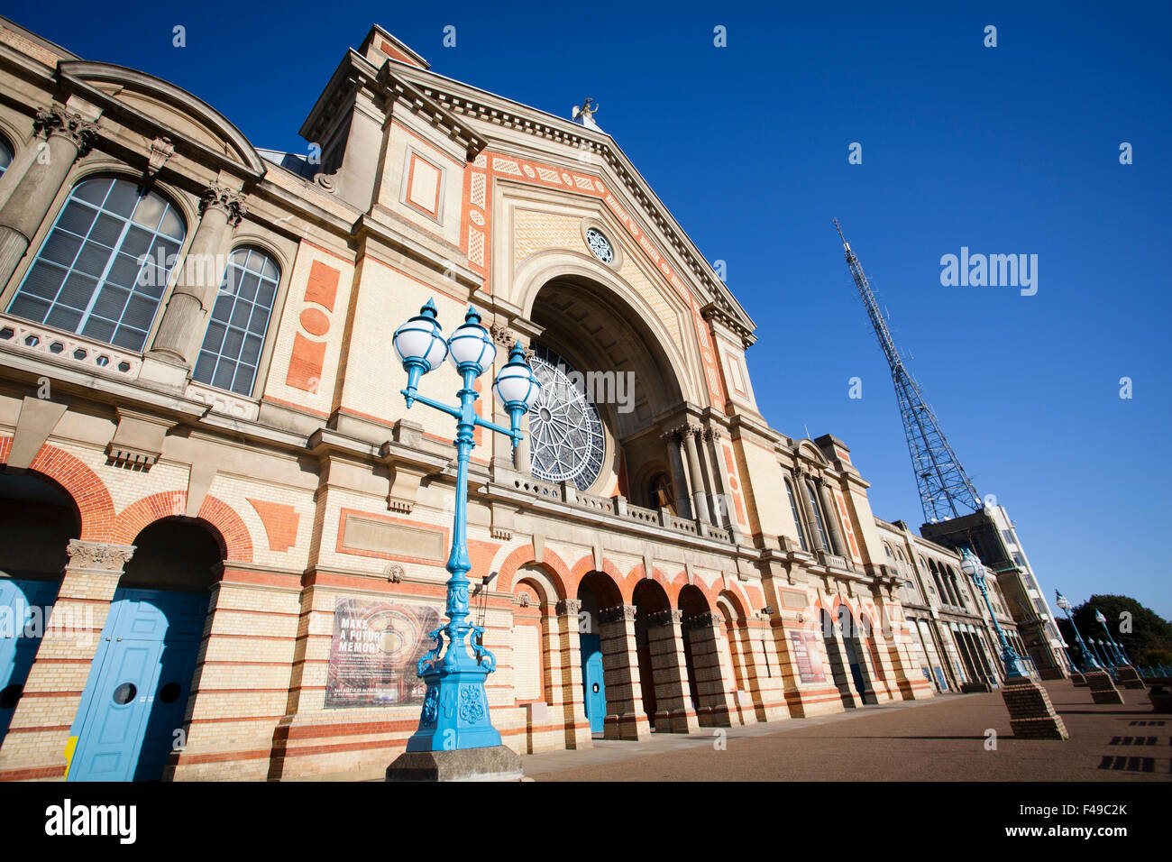 Alexandra Palace in North London Stock Photo