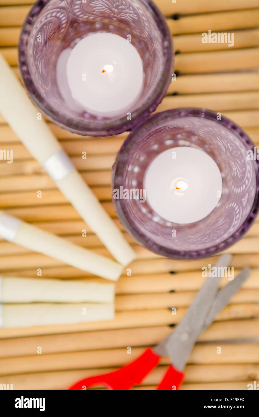 An instruments of spa center Stock Photo - Alamy