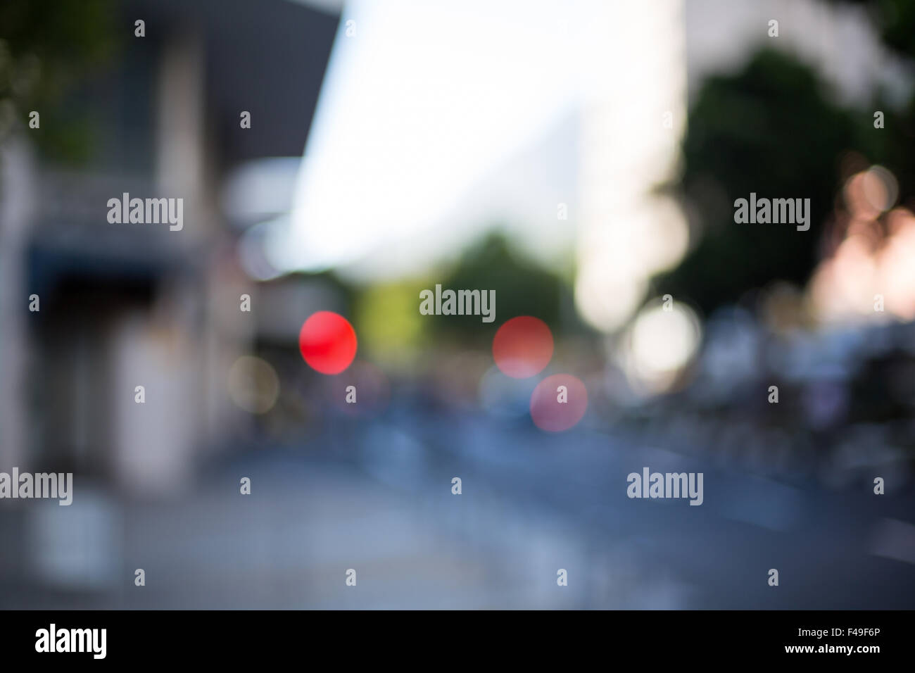 A blurry street scene Stock Photo - Alamy