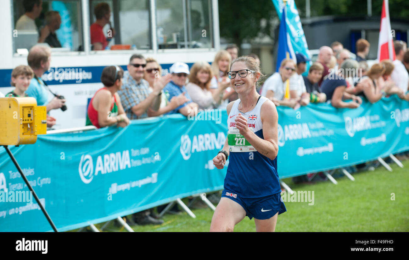 2015 World Mountain Running Championship Wales UK. Elite athletes competed over a tough course