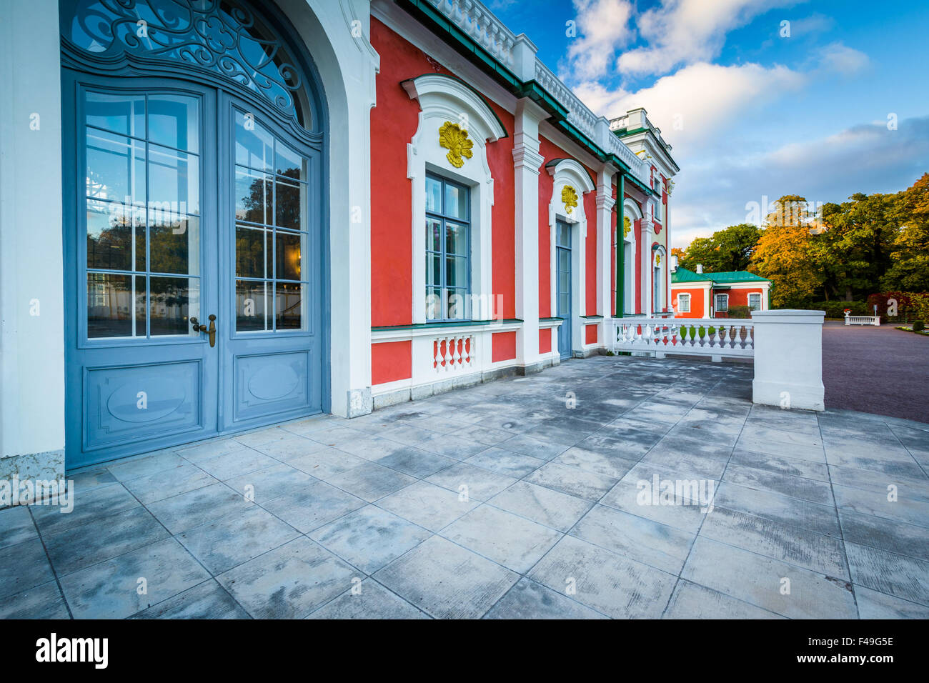 Kadriorg Palace, at Kadrioru Park, in Tallinn, Estonia. Stock Photo