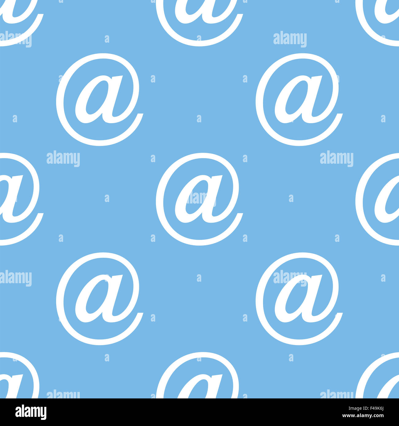 Email seamless pattern Stock Photo - Alamy