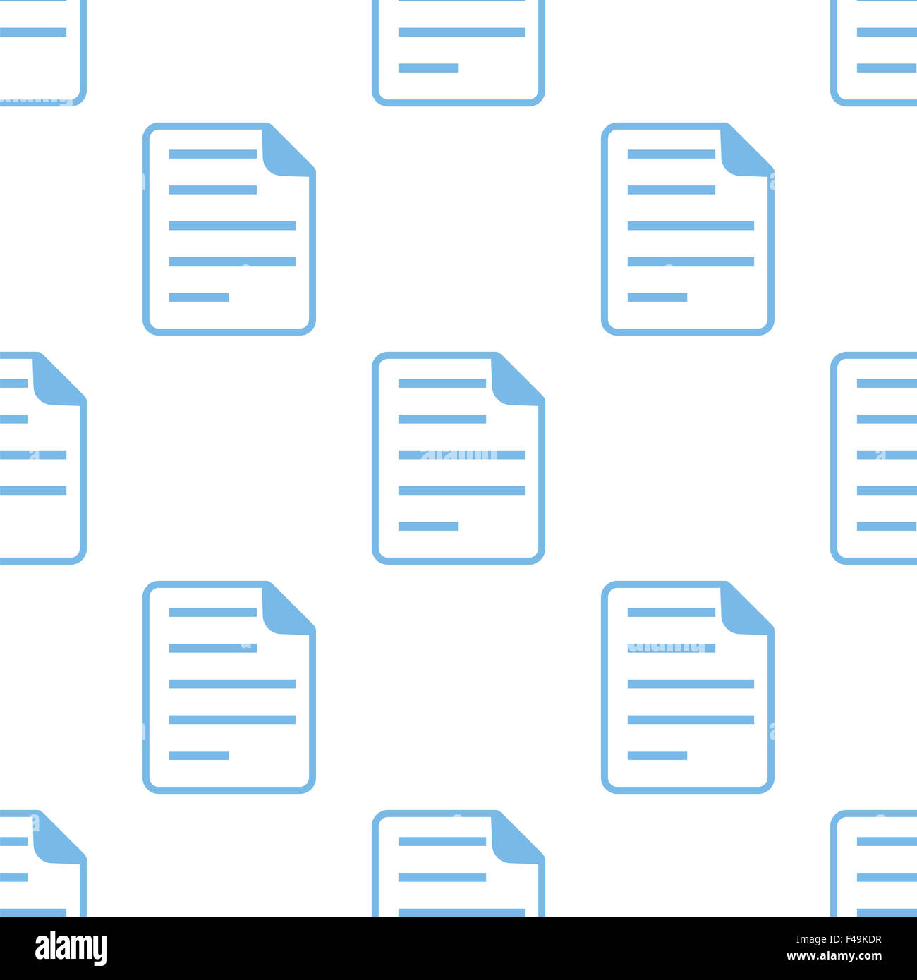 Document seamless pattern Stock Photo - Alamy