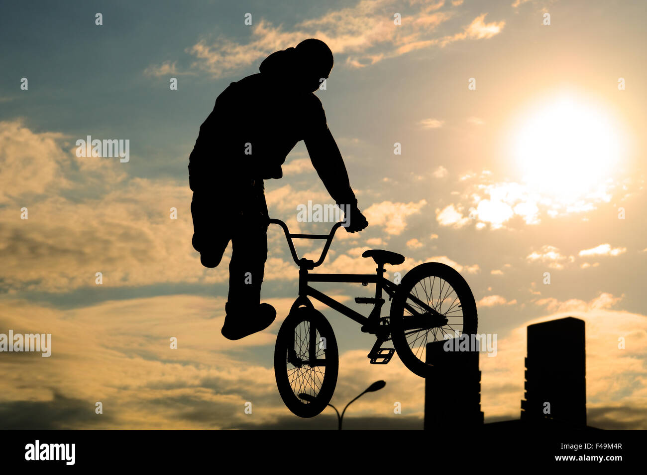 bicyclist Stock Photo