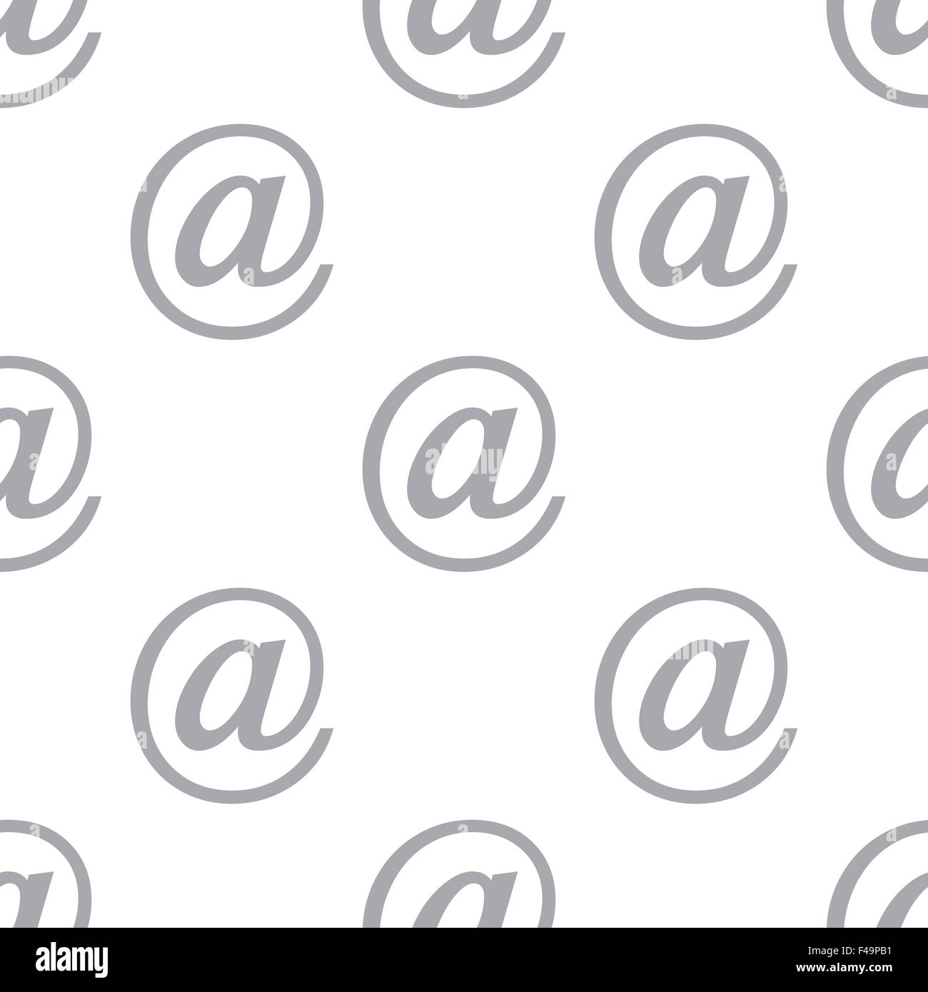 New Email seamless pattern Stock Photo - Alamy