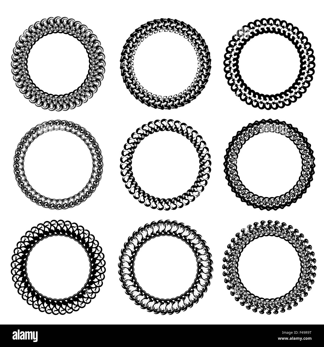 Page decor frames Cut Out Stock Images & Pictures - Alamy