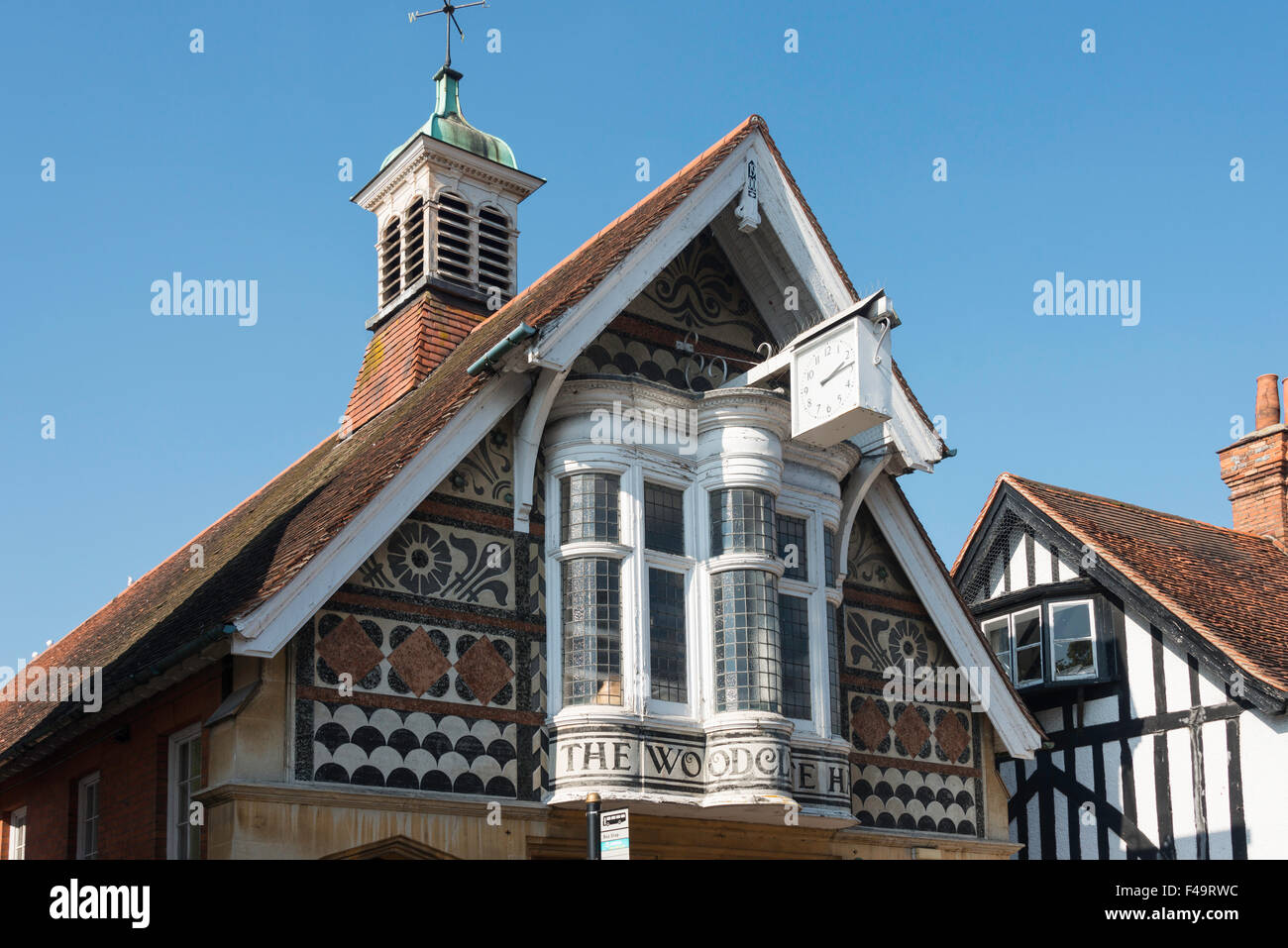Woodclyffe Hall, Wargrave High Street, Wargrave, Berkshire, England, United KIngdom Stock Photo
