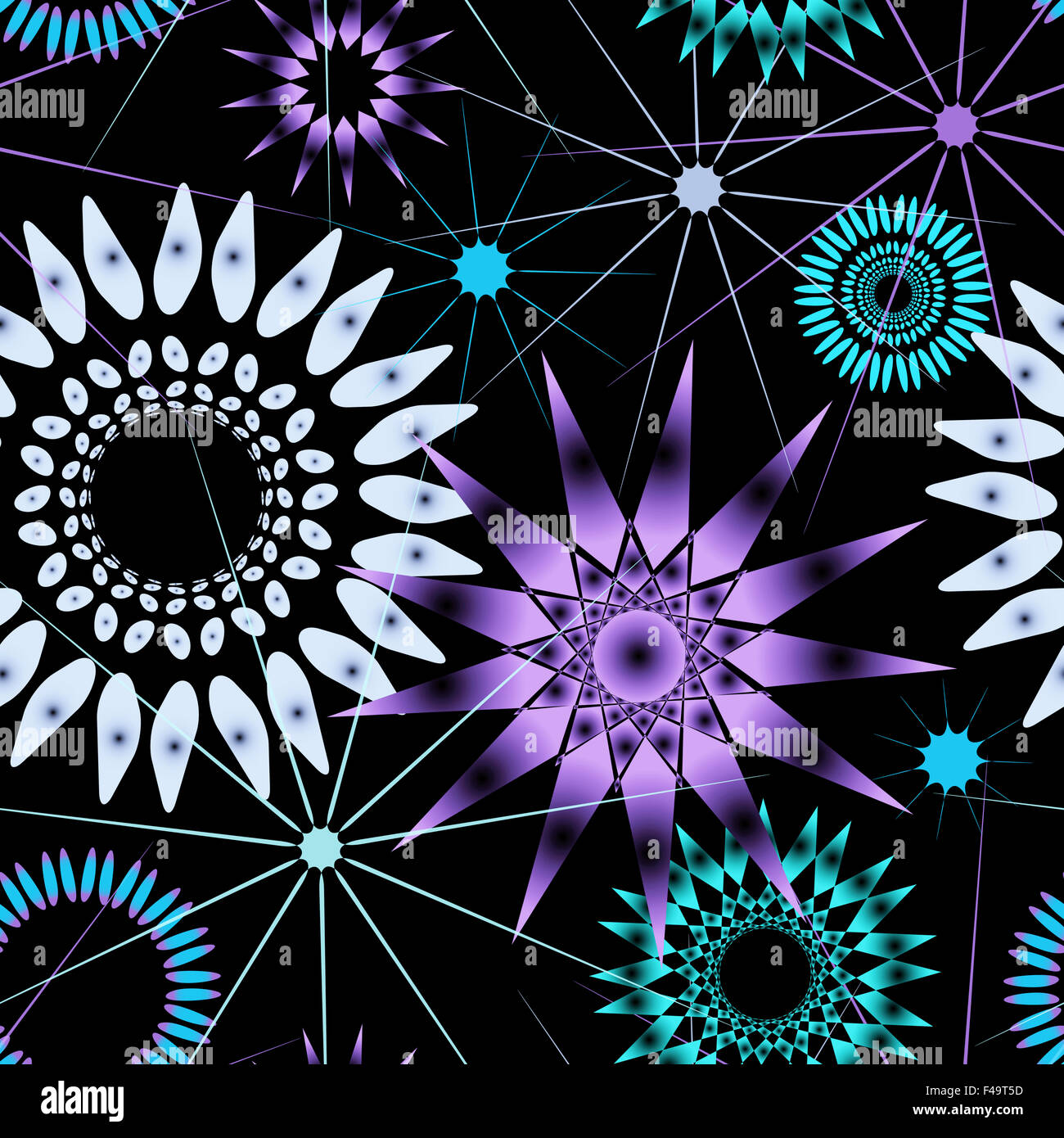 seamless pattern stars Stock Photo - Alamy