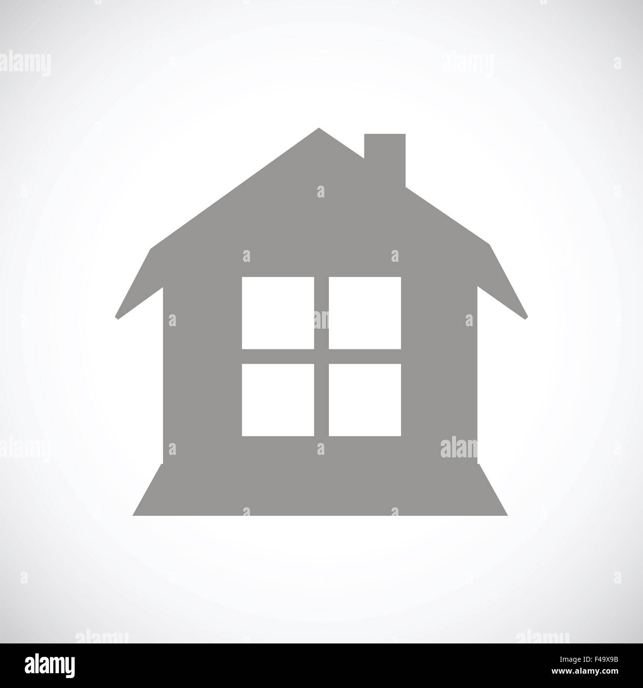 House black icon Stock Photo - Alamy