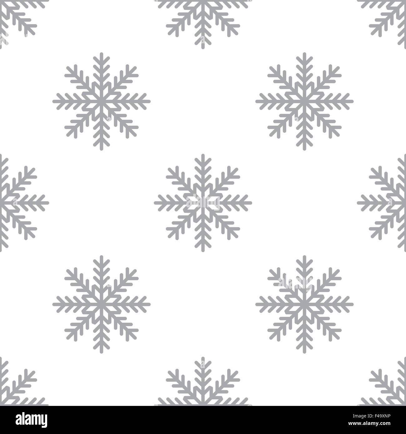 New Snowflake seamless pattern Stock Photo - Alamy