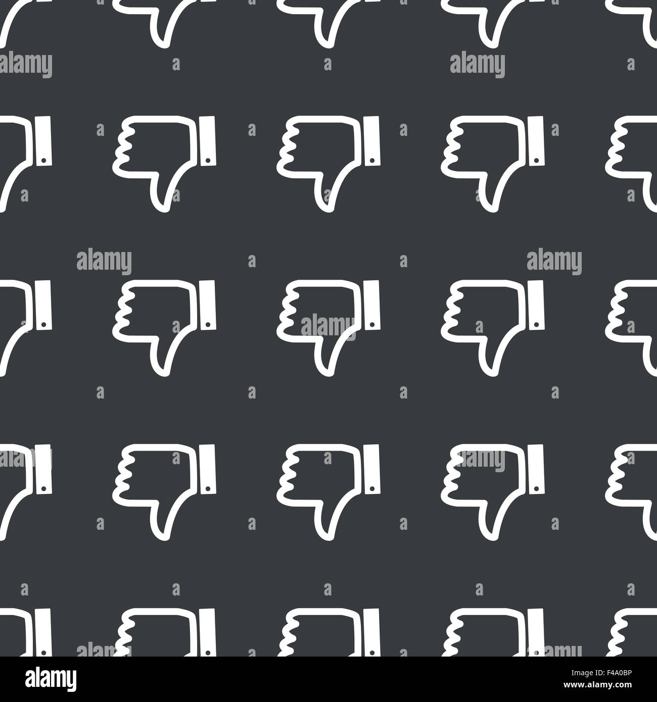 Straight black dislike pattern Stock Photo - Alamy