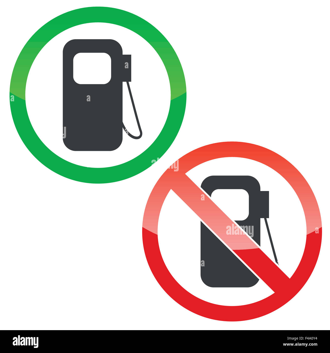 Gas Station Safety Signs