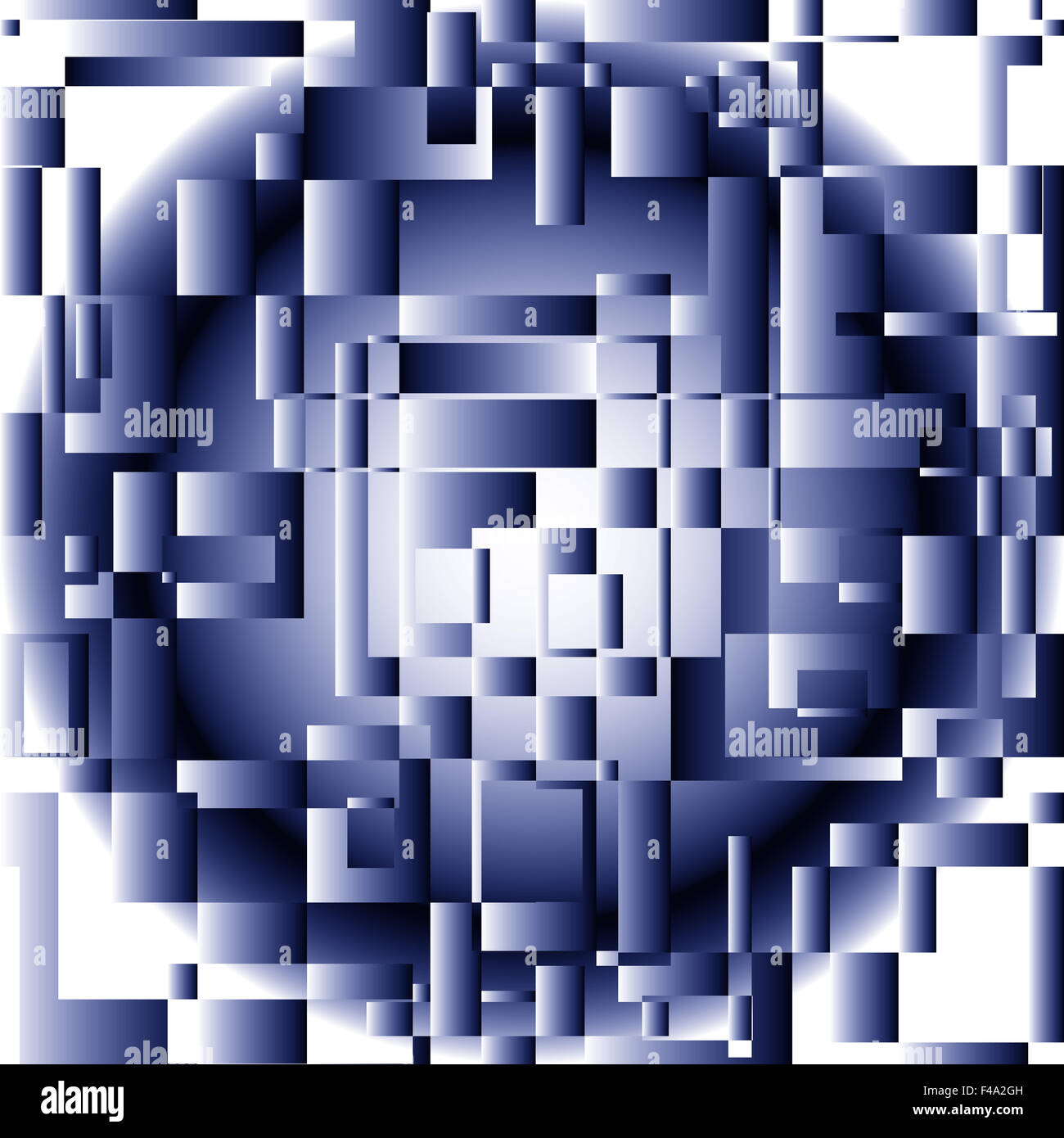 rectangulars and circle Stock Photo - Alamy