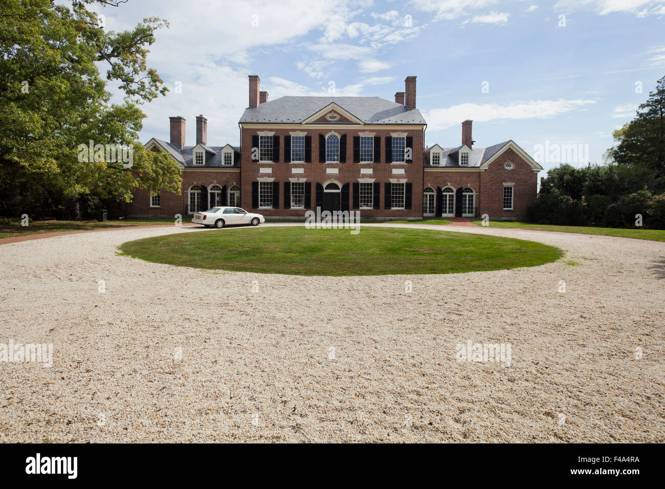 Woodlawn Plantation house Virginia USA Stock Photo Alamy