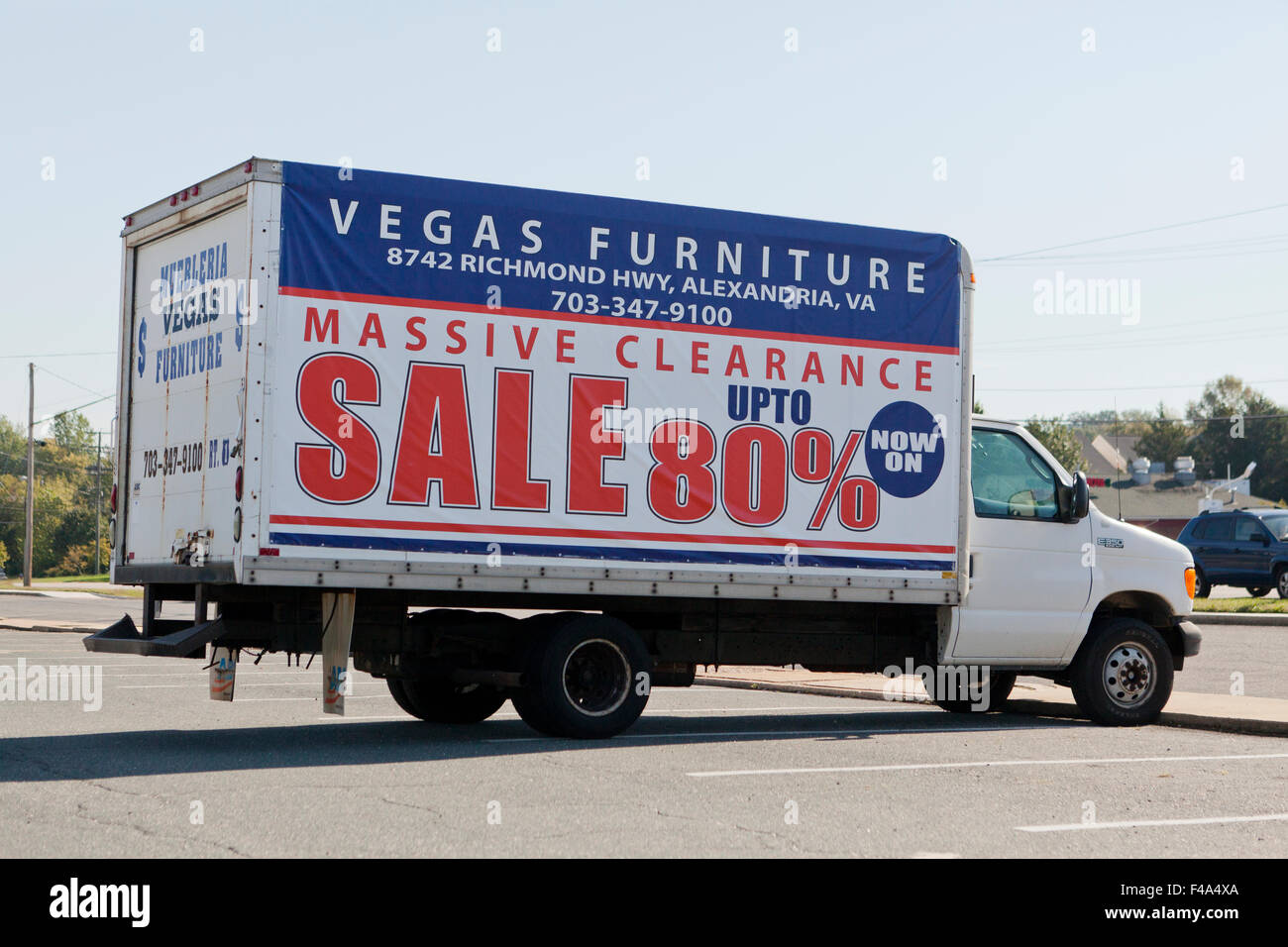 Furniture Truck High Resolution Stock 