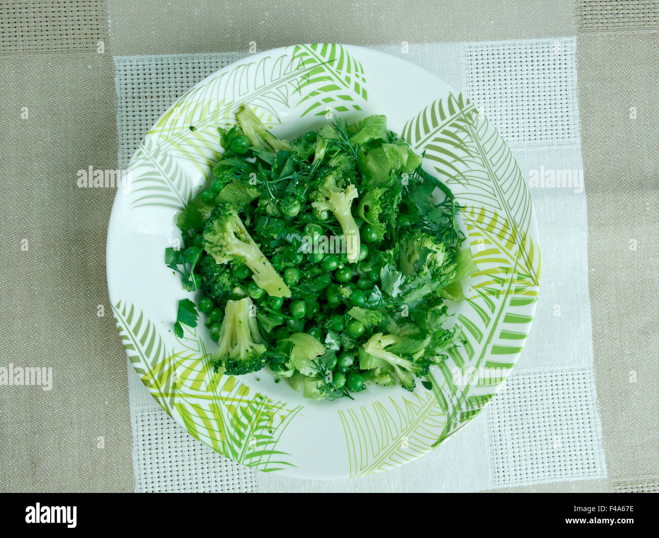 Brokoli Salatası Stock Photo
