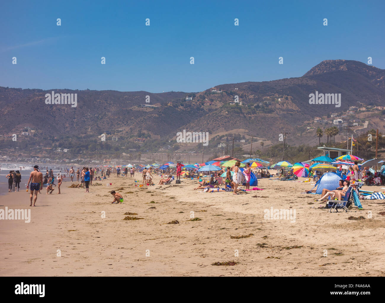 Zuma beach in Malibu at sunset Photograph by Nano Calvo - Pixels