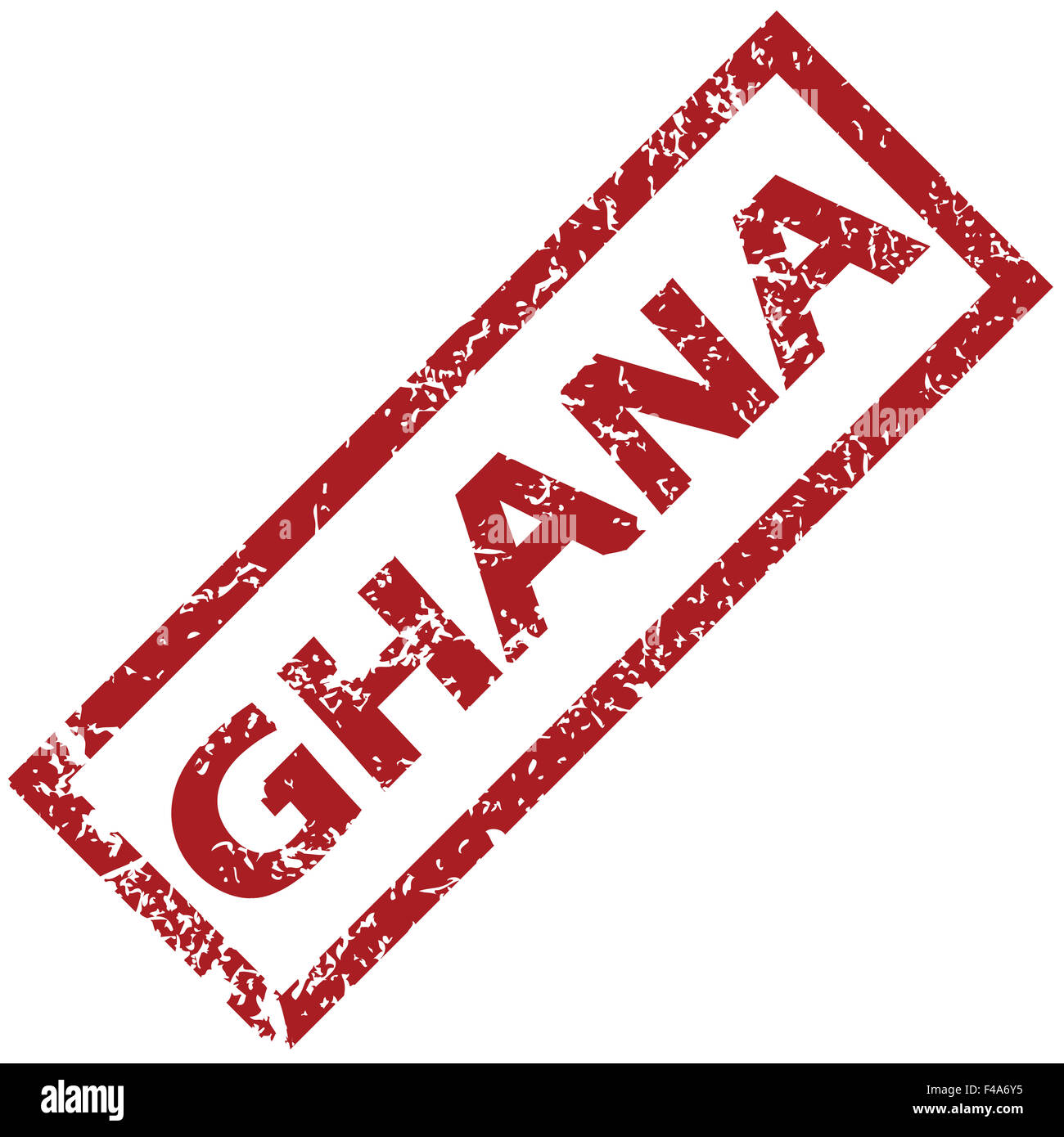 New Ghana rubber stamp Stock Photo Alamy