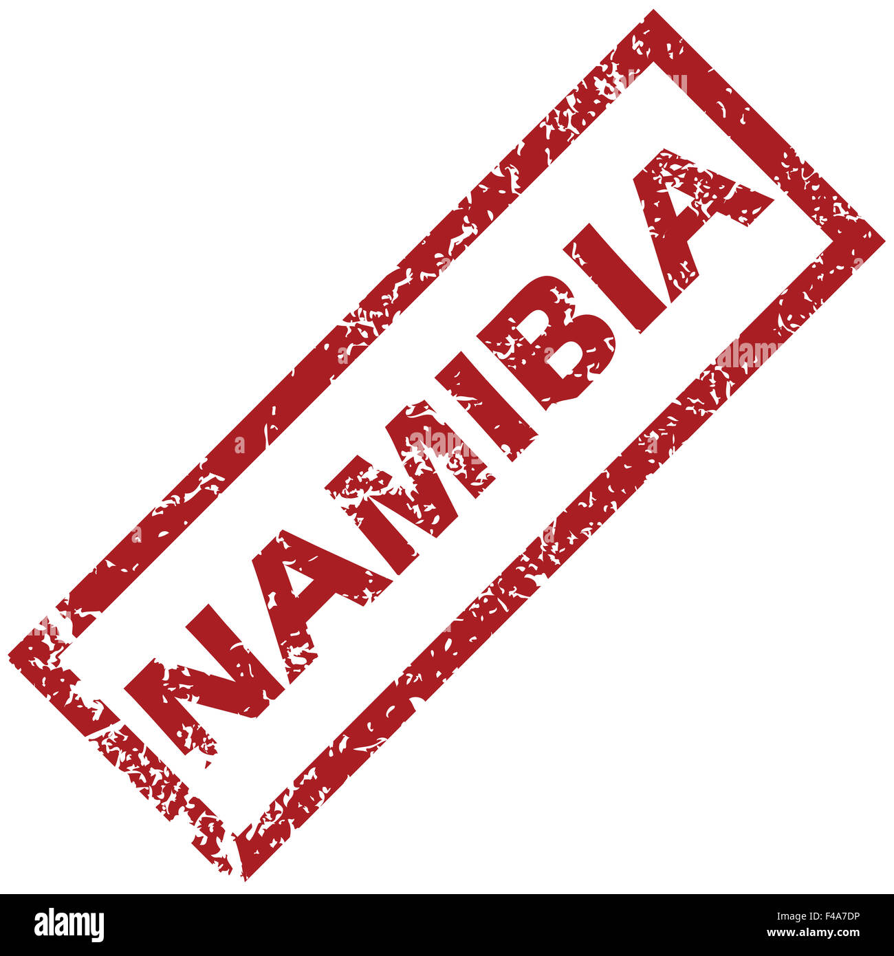 New Namibia rubber stamp Stock Photo Alamy