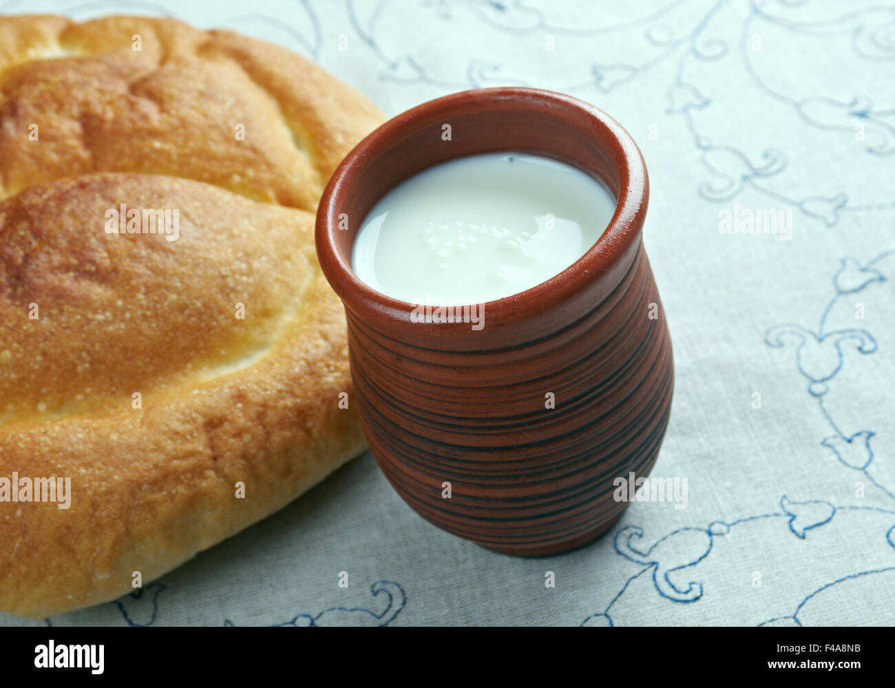 Kaymak Stock Photo Alamy