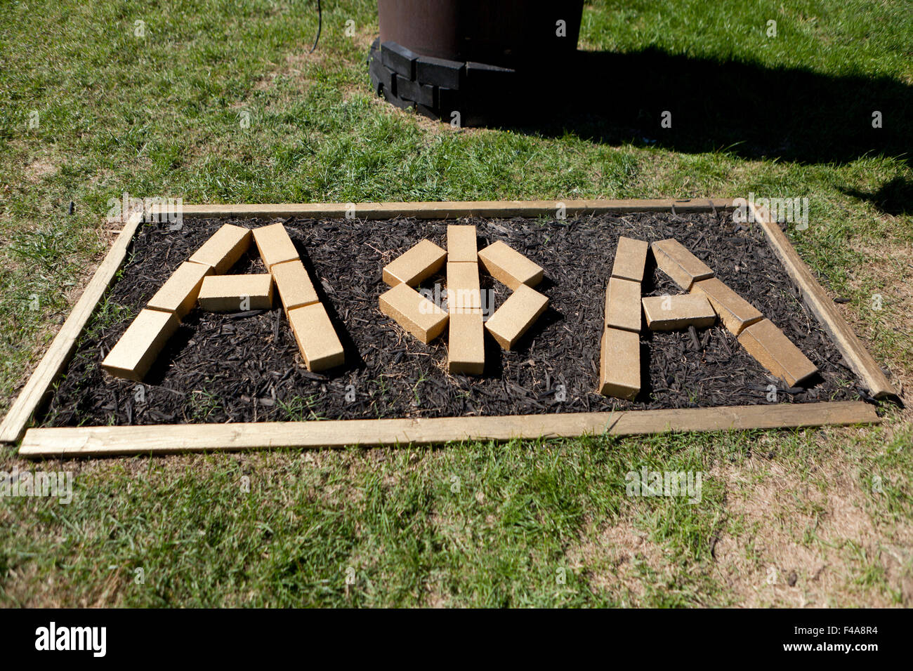 Alpha Phi Alpha fraternity of Howard University - Washington, DC USA Stock Photo